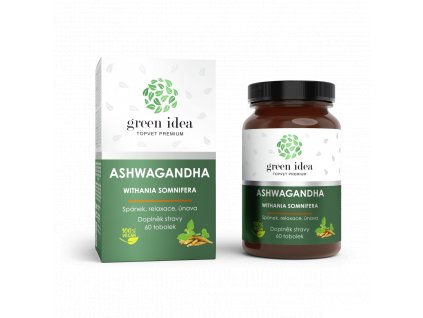 Green idea Ashwagandha bylinný extrakt 60 kapsúl