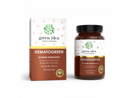 Green idea Hematogreen bylinná kompozícia 90 kapsúl