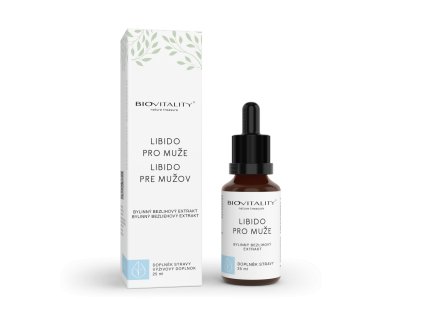 Biovitality Libido pre mužov bylinný bezliehový extrakt 25ml