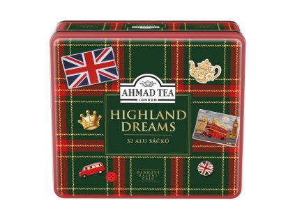 Ahmad Tea Highland Dreams porciovaný čaj spredu