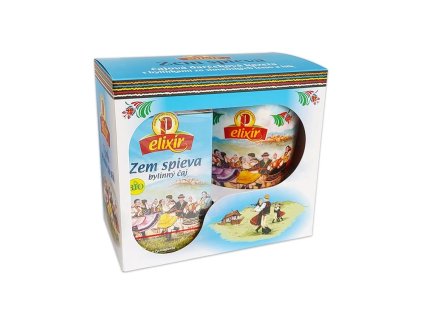 Agrokarpaty Čajový set s hrnčekom a čajom Zem spieva porciovaný čaj