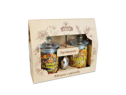 Agrokarpaty Zdravie z prírody Zimné tajomstvo a Baza sypané čaje s čajítkom