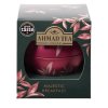 Ahmad Tea Vianočná ozdoba Kew Majestic Breakfast sypaný čaj 25g spredu