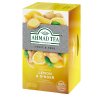 Ahmad Tea Lemon & Ginger porciovaný čaj 20 sáčkov sprava