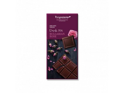 cokolada s ruzi dark 70 70g benjamissimo bio