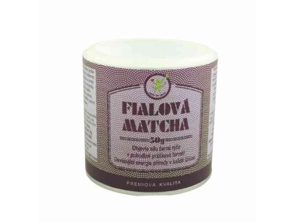 matcha fialová