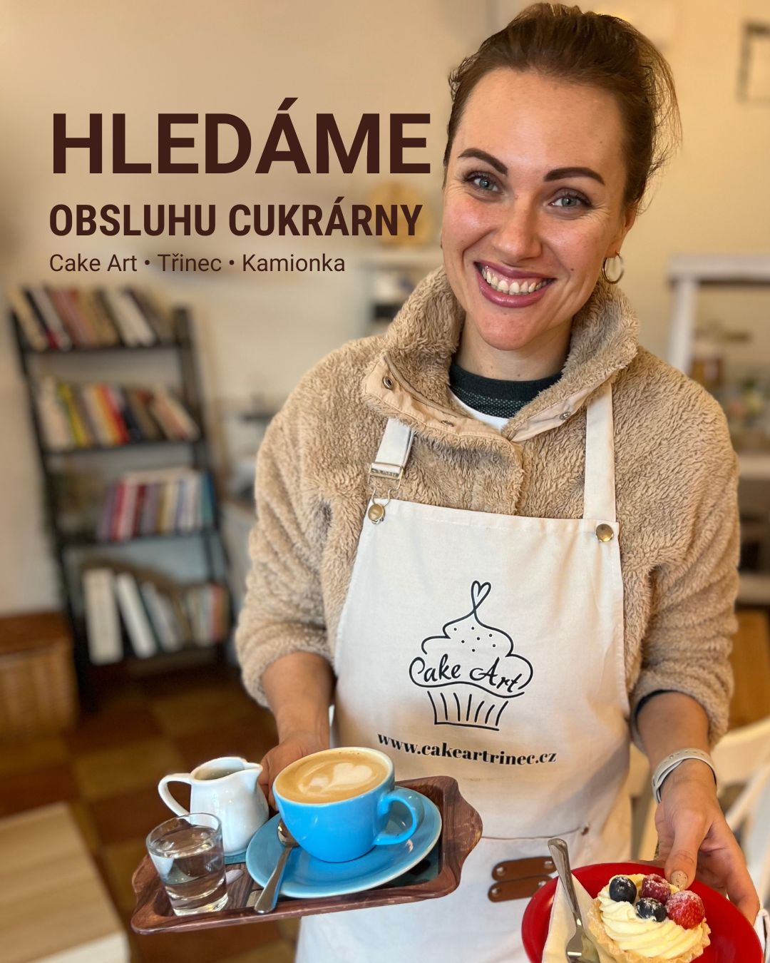 Obsluha cukrárny / kavárny