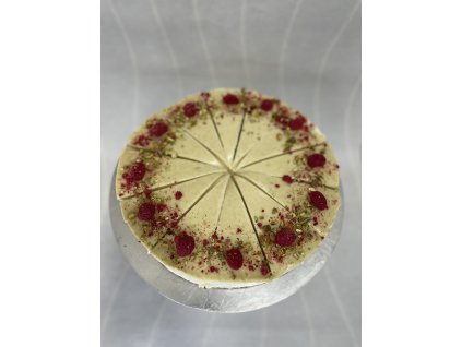Pistáciový cheesecake