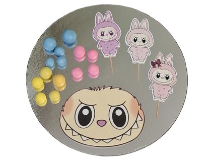 Sada dekorácii na tortu Labubu