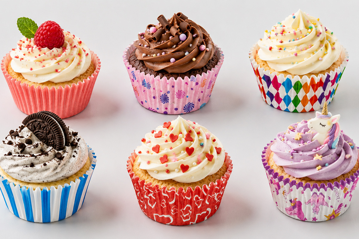 Nové košíčky na cupcakes a muffiny