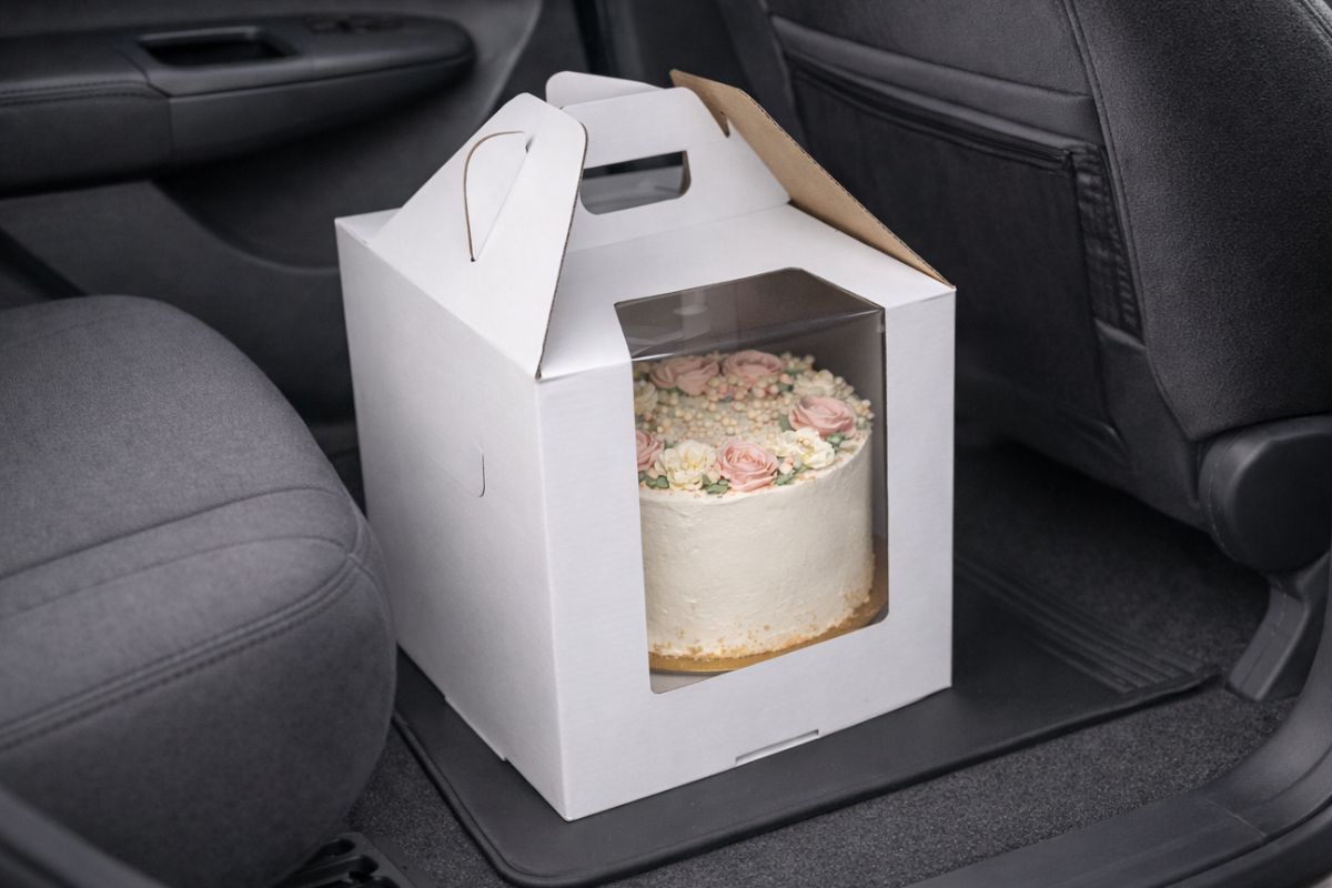 Jak bezpečně převážet dort v autě: praktický návod pro cukráře