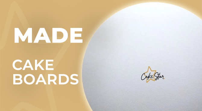 Our cake boards - made by us