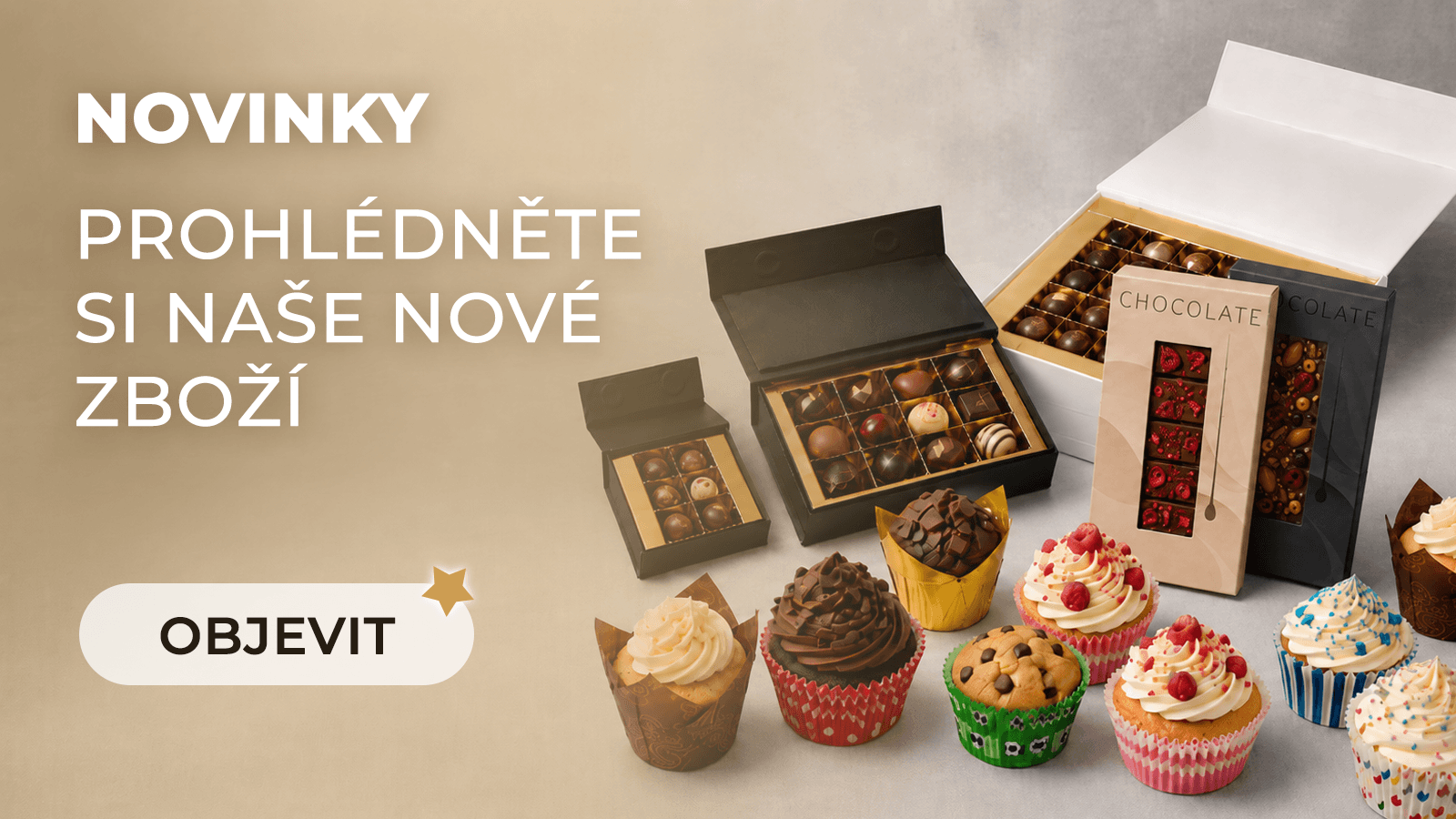Nové zboží na e-shopu