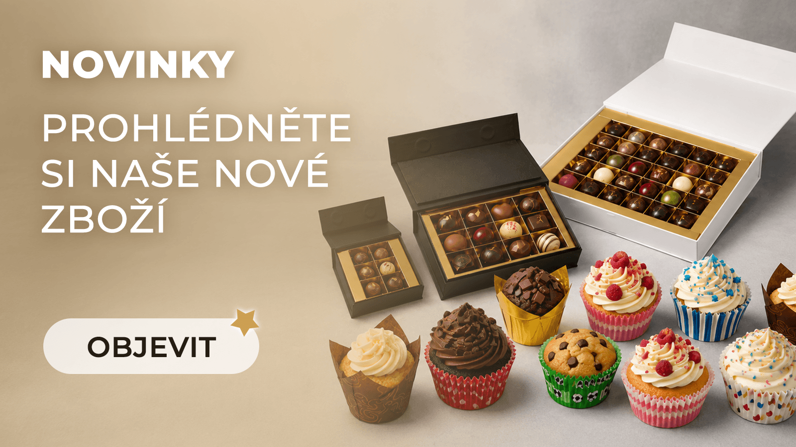 Nové zboží na e-shopu