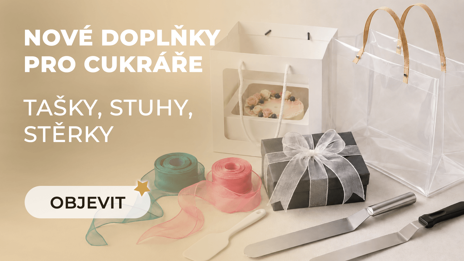 Nové doplňky pro cukráře