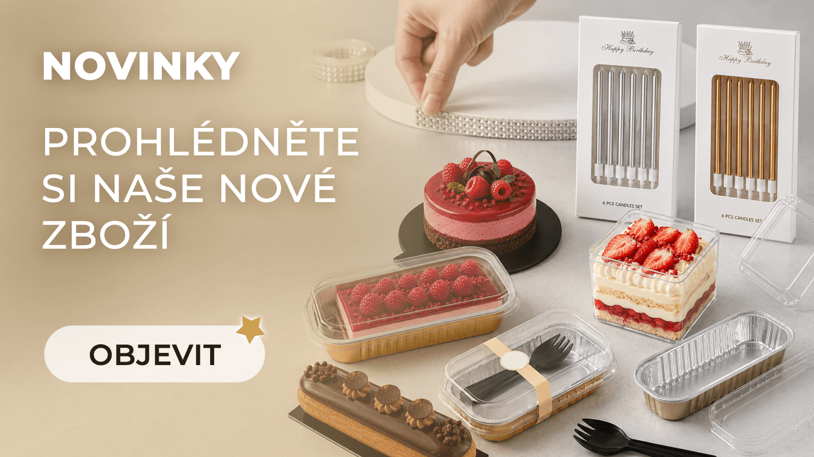 Nové zboží na e-shopu