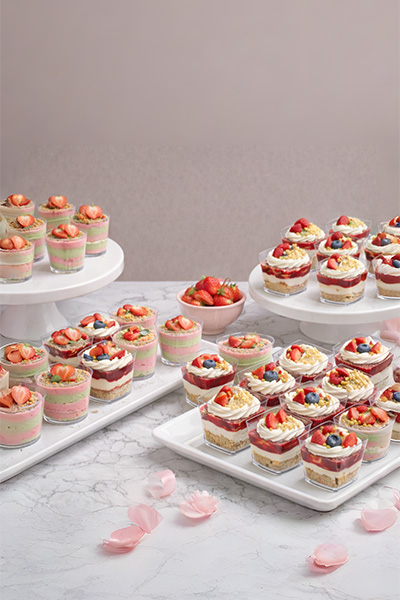 Kelímky na tvorbu dezertů