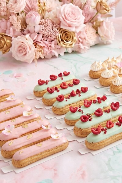 Podložky pod éclair dezerty