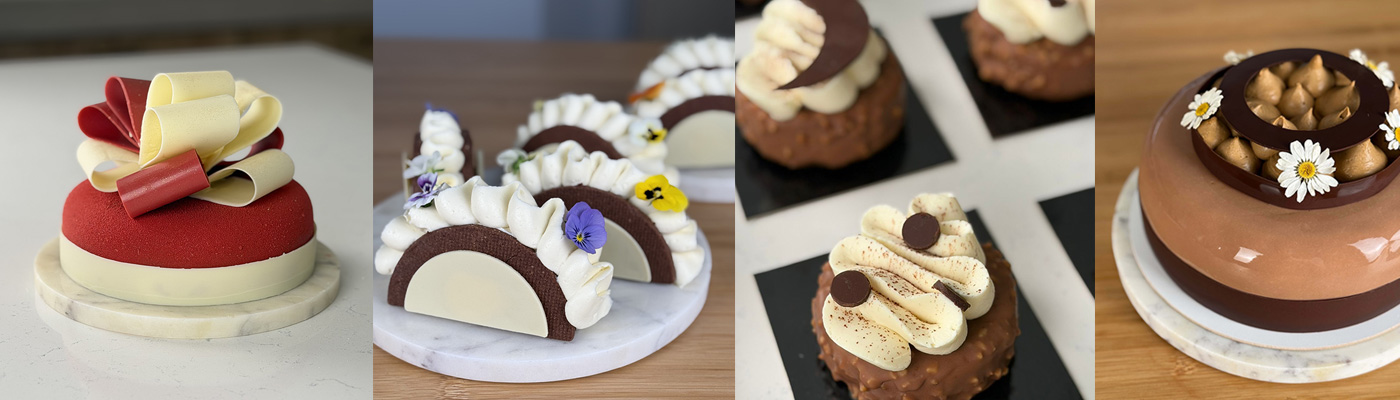 Ukázka dortů a dezertů cukrářky Šarloty