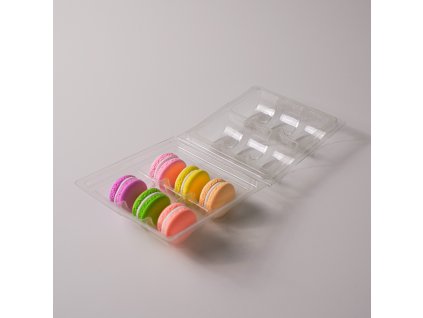 Transparentní box na makronky (3)