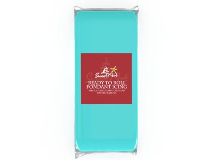 sweetart potahovaci a modelovaci hmota vanilkova sky blue 1 kg