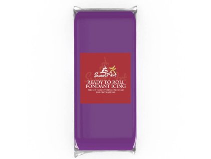 sweetart potahovaci a modelovaci hmota vanilkova violet 1 kg