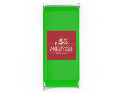 sweetart potahovaci a modelovaci hmota vanilkova green 1 kg