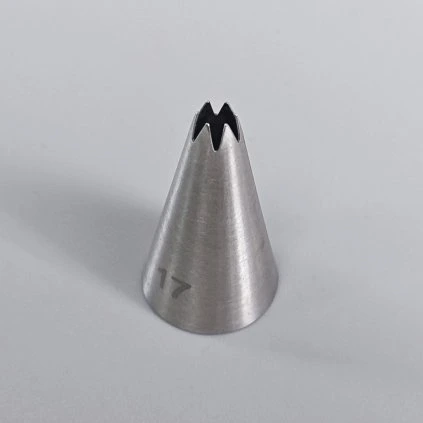 Cake star decorating nozzle no.17