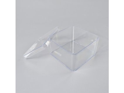 Cake Star plastový krabička s víčkem 9,5x9,5x6,3cm