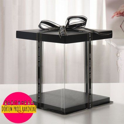 Černý box na dort (1)