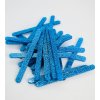 Tyčky 7cm modra trpytky