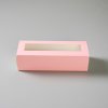 Krabička na makronky růžová 20,8x7,4x5,6 cm (na 6 kusů)
