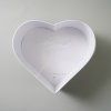 Heart Gift Box with Clear Lid 25 x 23 x 10 cm - 1