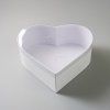 Dárkový box "srdce" pruhledné víko 25x23x10cm - 1