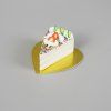 Mini Dessert Board Gold Leaf 8.5 × 9.5 cm