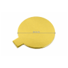 Mini Dessert Board Round Gold/Silver 12 cm