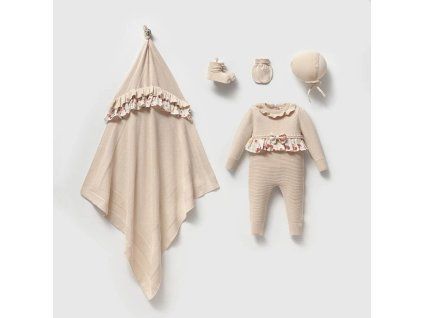 5dílný set pro miminko – Béžová 44 496
