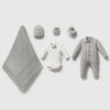 5dílný set pro miminko – Šedá 44 527