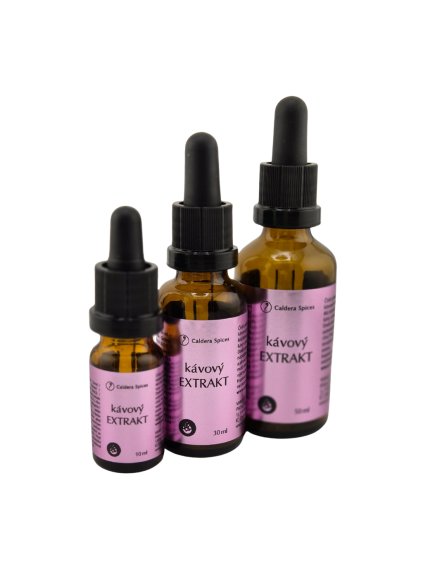 Kávový extrakt kolekce 3