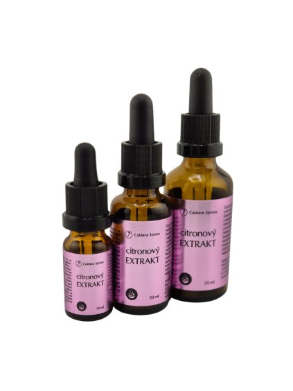 Citronový extrakt kolekce 2