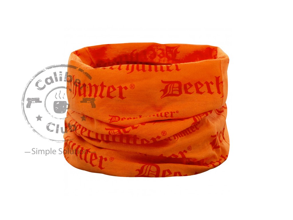 deerhunter logo neck tube tube scarf