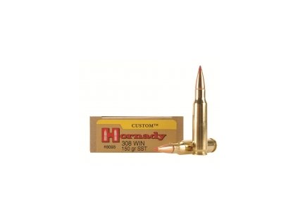 naboj kulovy hornady custom 308 win 150 gr sst