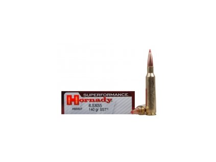 naboj kulovy hornady superformance 6 5x55mm 140gr sst