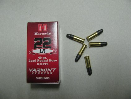 Malorážkový náboj-Hornady, Varmint Express, .22 LR, 40GR, LRN