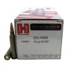 naboj kulovy hornady steel match 223 rem 75gr hpbt