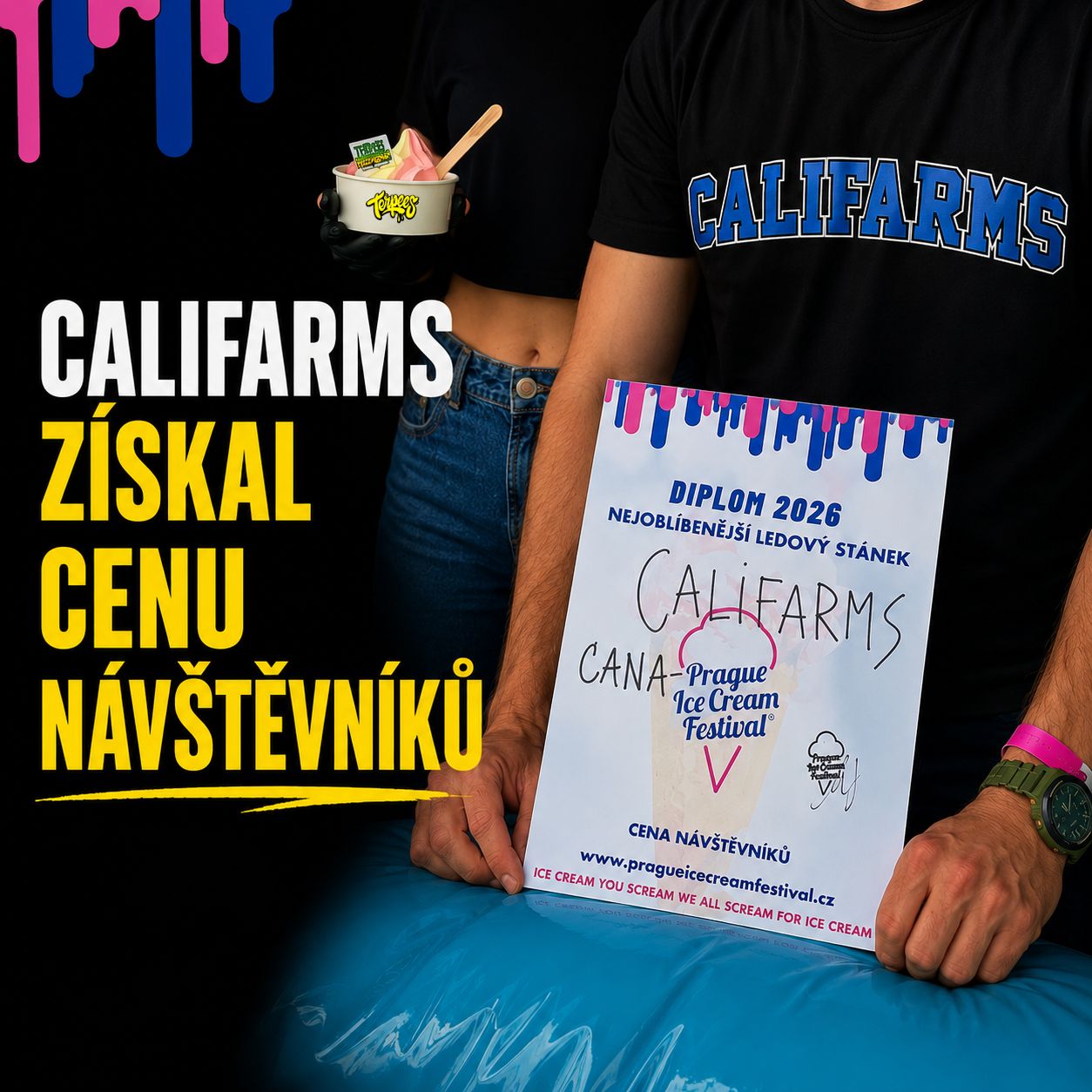 Terpees přinesly na Prague Ice Cream Festival originální letní osvěžení