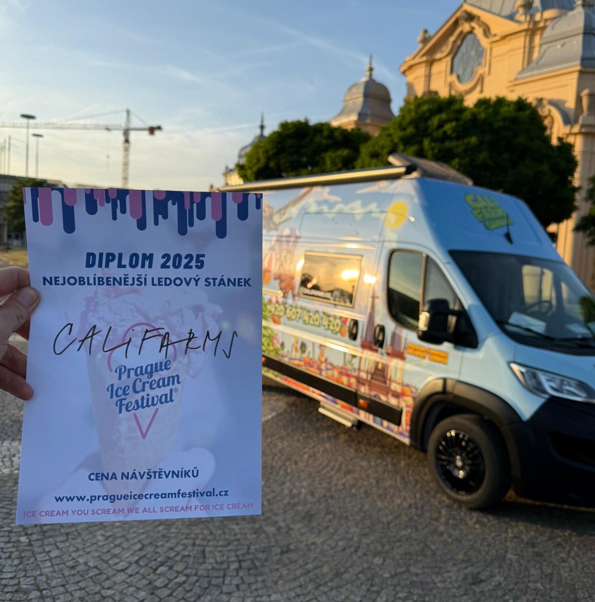 CaliFarms slaví úspěch na Prague Ice Cream Festivalu 2025! 🍦