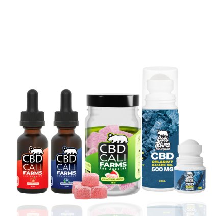 CBD dárkový box prémiové CBD produkty