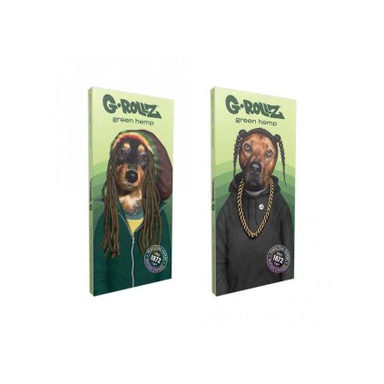 g rollz reggae rap ks organic green hemp tips tray