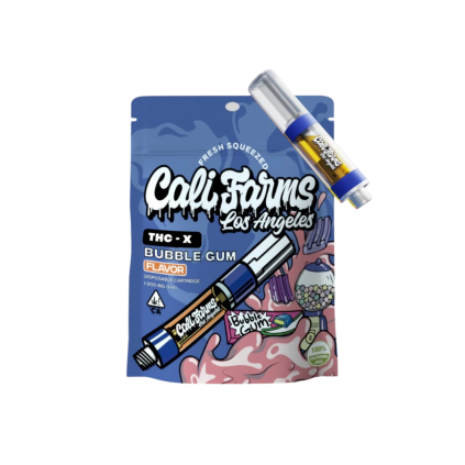 THC X Vape náplň bubble gum 1 ml
